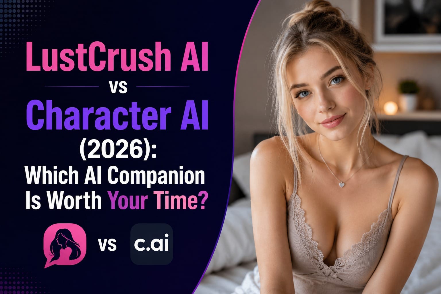 LustCrush AI vs Character AI (2026): Which AI Companion Is Worth Your Time?