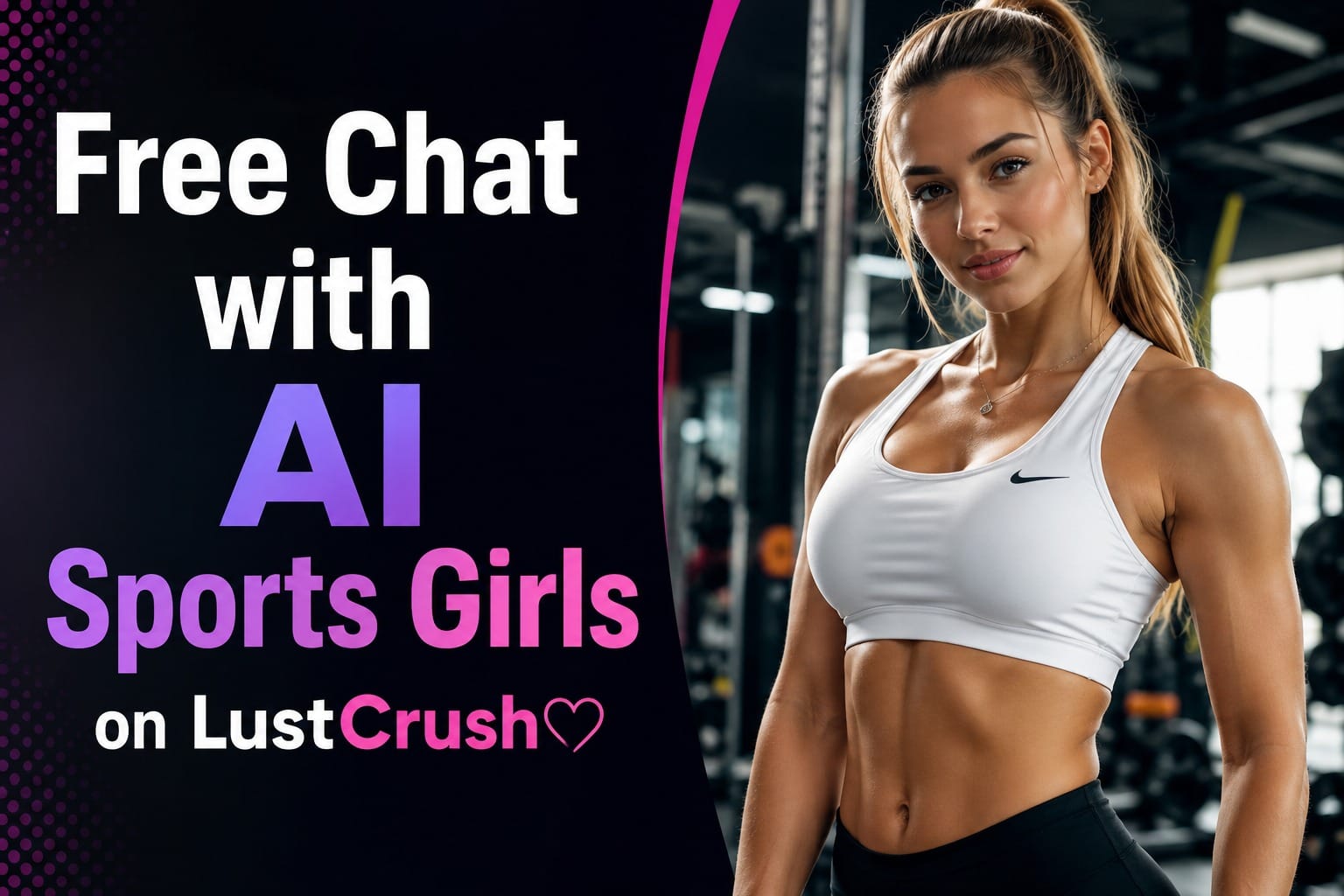 Free Chat with AI Sports Girls on LustCrush