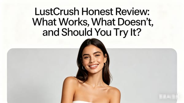 LustCrush Honest Review: What Works, What Doesn’t, and Should You Try It?