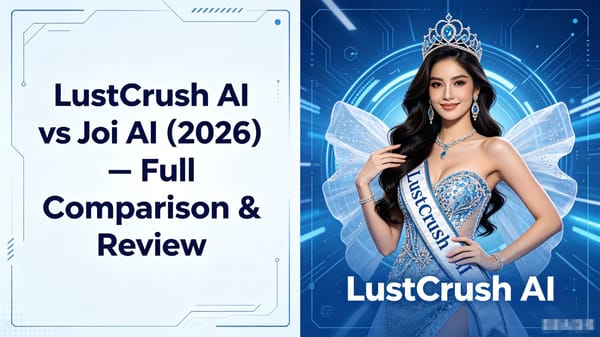 LustCrush AI vs Joi AI （2026） – Full Comparison & Review