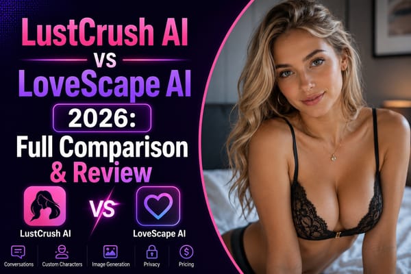 LustCrush AI vs LoveScape AI 2026: Full Comparison & Review