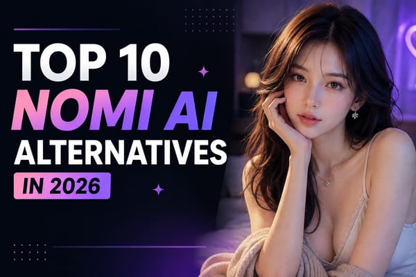 Top 10 Nomi ai alternatives in 2026