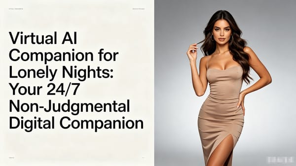 Virtual AI Companion for Lonely Nights: Your 24/7 Non-Judgmental Digital Companion