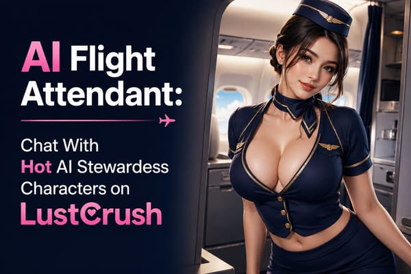 AI Flight Attendant: Chat With Hot AI Stewardess Characters on LustCrush