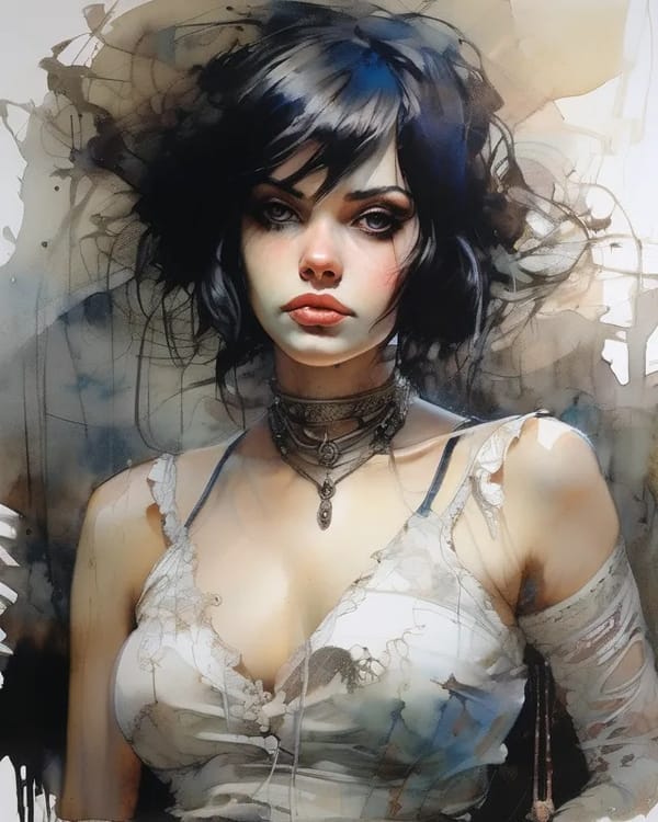Chat with Free AI Goth Girl on LustCrush