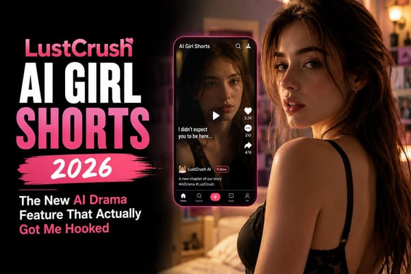 LustCrush AI Girl Shorts 2026: The New AI Drama Feature That Actually Got Me Hooked