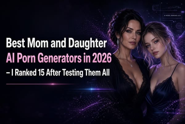 Best Mom and Daughter AI Porn Generators in 2026 – I Ranked 15 After Testing Them All